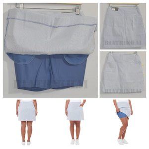 Blue Stripes S.C. & CO Ladies' Skort Pull-On,‎ Tummy Control Waistband